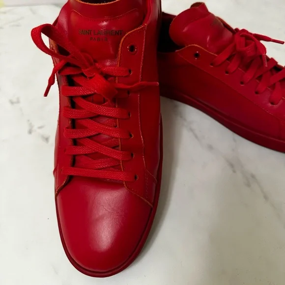 Saint Laurent
Andy leather low trainers - Picture 2 of 7
